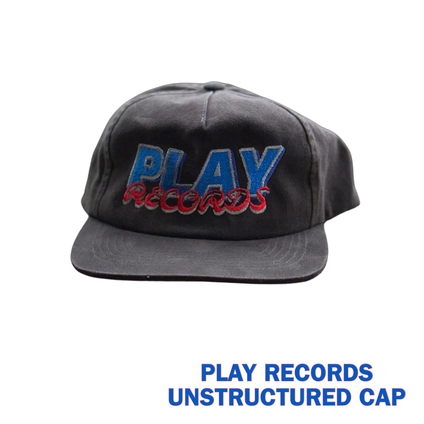 Play Records Unstructured Cap