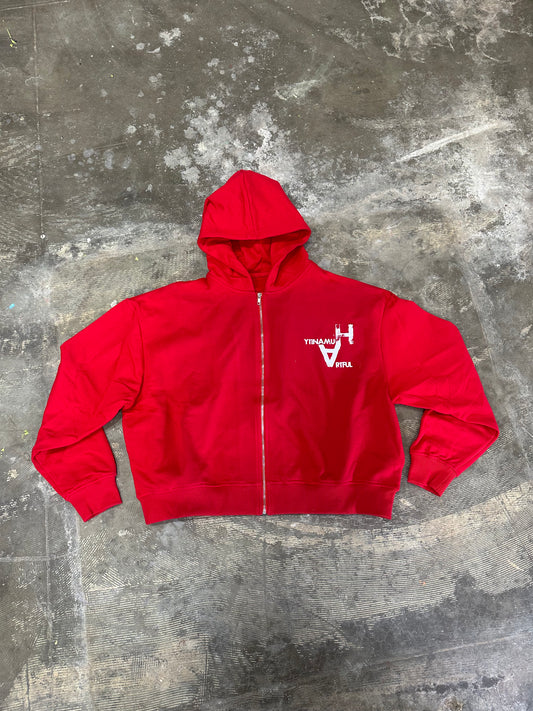 The Sights and Sounds of Art Zip Up