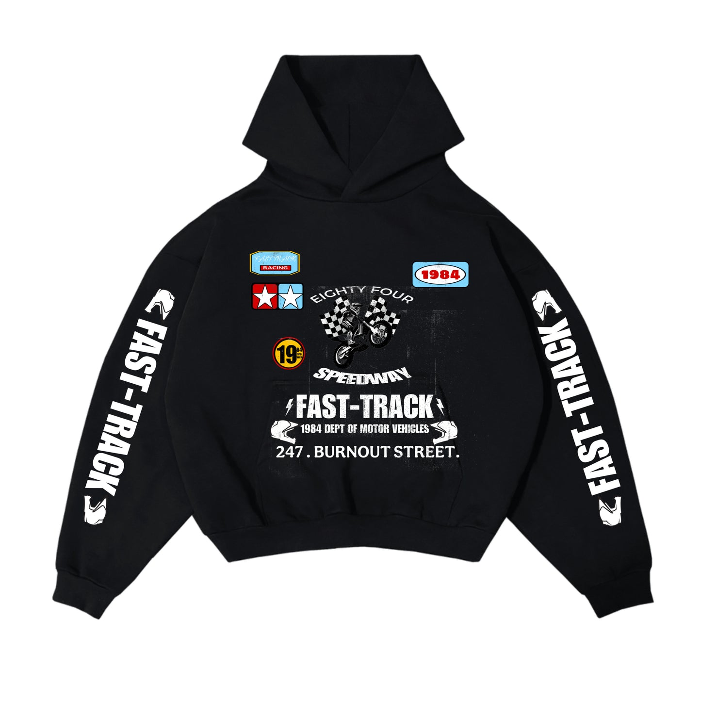 BURNOUT HOODIE