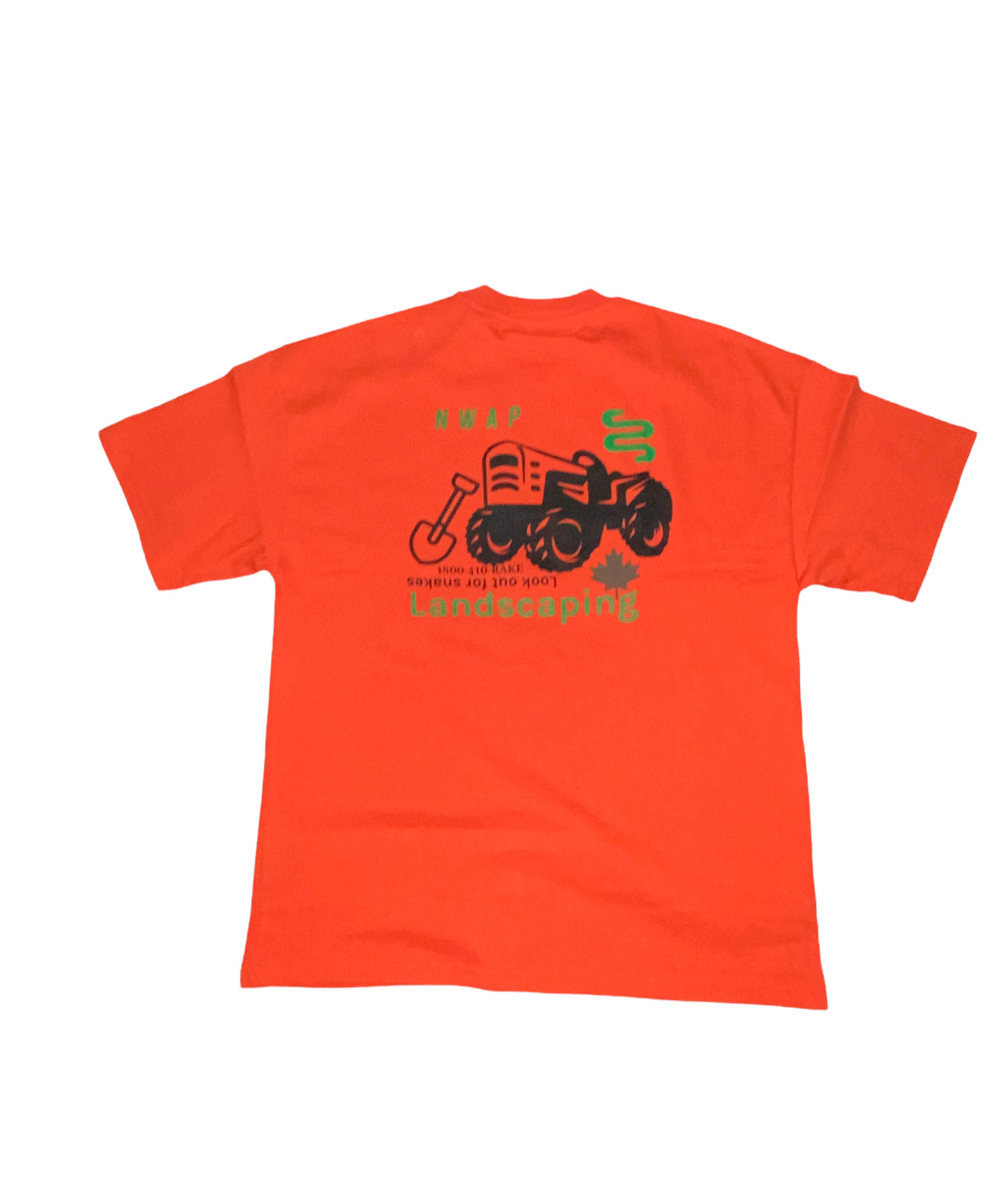 “Look Out For Snakes” Landscaping Company Tee