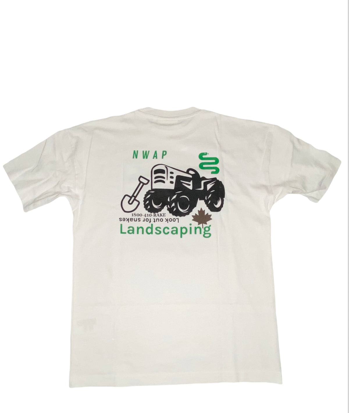 “Look Out For Snakes” Landscaping Company Tee